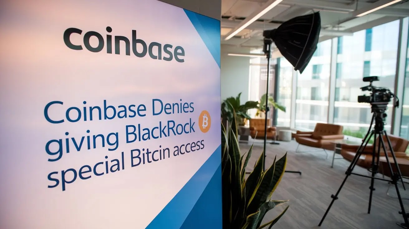 Coinbase Denies Giving BlackRock Special Bitcoin Access