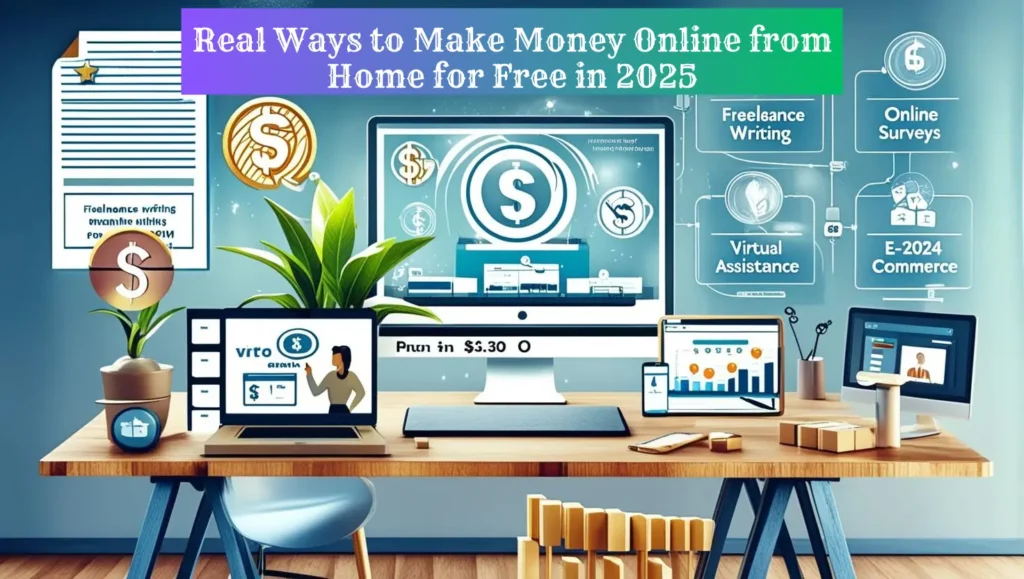 Real Ways to Make Money Online: Guide on real ways to make money online, including freelancing, selling products, and other legitimate opportunities.