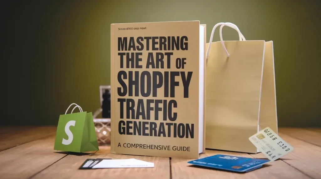 Graph showing Shopify traffic generation strategies to boost online store visibility and sales