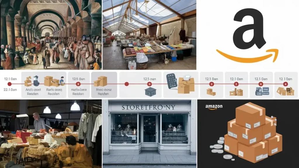 Overview of popular online marketplaces, including Amazon, eBay, and Etsy, with details on their features, benefits, and selling processes