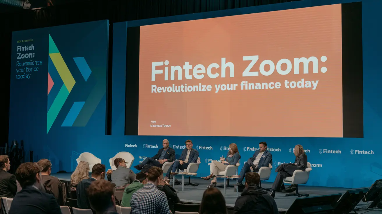 A graphical representation of Fintech Zoom, showcasing various financial technologies and digital payment solutions.